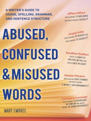 cover image of Abused, Confused, and Misused Words